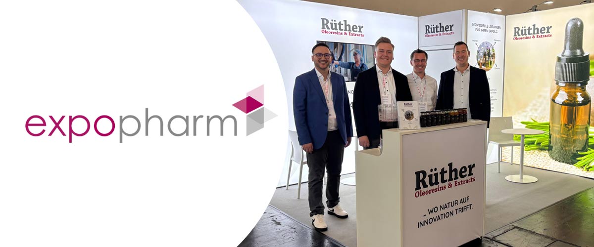 Mitarbeiter von Rüther auf der Messe Expopharm 2026